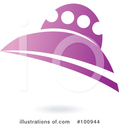 Royalty-Free (RF) Ufo Clipart Illustration by cidepix - Stock Sample #100944