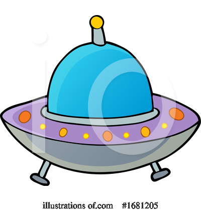 Ufo Clipart #1681205 by visekart