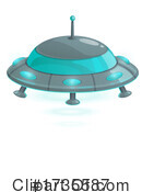Ufo Clipart #1735587 by Vector Tradition SM