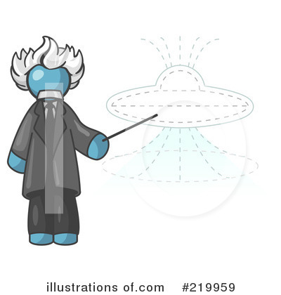 Royalty-Free (RF) Ufo Clipart Illustration by Leo Blanchette - Stock Sample #219959