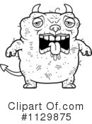 Ugly Devil Clipart #1129875 by Cory Thoman