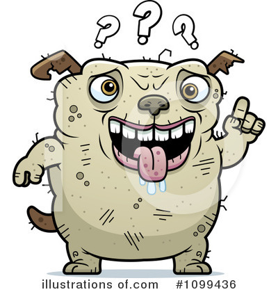 Ugly Dog Clipart #1099436 by Cory Thoman