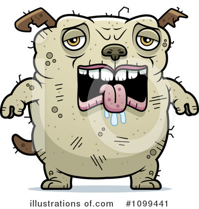 Royalty-Free (RF) Ugly Dog Clipart Illustration by Cory Thoman - Stock Sample #1099441