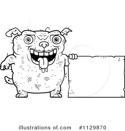 Royalty-Free (RF) Ugly Dog Clipart Illustration by Cory Thoman - Stock Sample #1129870