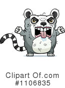Ugly Lemur Clipart #1106835 by Cory Thoman