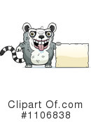 Ugly Lemur Clipart #1106838 by Cory Thoman