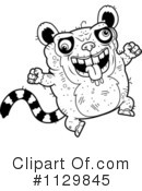 Ugly Lemur Clipart #1129845 by Cory Thoman