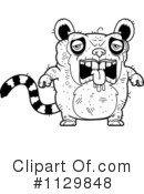 Ugly Lemur Clipart #1129848 by Cory Thoman