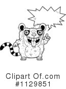 Ugly Lemur Clipart #1129851 by Cory Thoman