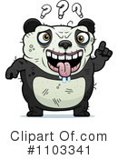Ugly Panda Clipart #1103341 by Cory Thoman