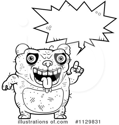 Royalty-Free (RF) Ugly Panda Clipart Illustration by Cory Thoman - Stock Sample #1129831