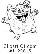 Ugly Pig Clipart #1129815 by Cory Thoman