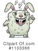 Ugly Rabbit Clipart #1103366 by Cory Thoman