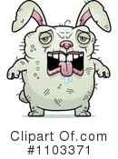 Ugly Rabbit Clipart #1103371 by Cory Thoman