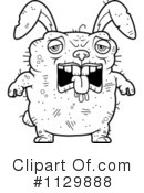 Ugly Rabbit Clipart #1129888 by Cory Thoman