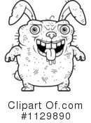 Ugly Rabbit Clipart #1129890 by Cory Thoman
