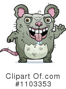 Ugly Rat Clipart #1103353 by Cory Thoman