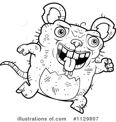 Ugly Rat Clipart #1129807 by Cory Thoman