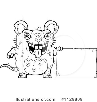 Royalty-Free (RF) Ugly Rat Clipart Illustration by Cory Thoman - Stock Sample #1129809