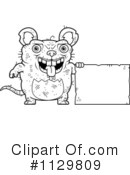 Ugly Rat Clipart #1129809 by Cory Thoman
