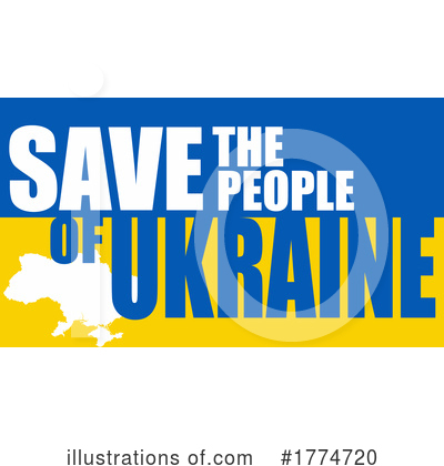 Royalty-Free (RF) Ukraine Clipart Illustration by Hit Toon - Stock Sample #1774720