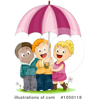 Royalty-Free (RF) Umbrella Clipart Illustration by BNP Design Studio - Stock Sample #1050118