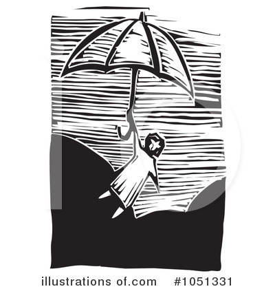 Royalty-Free (RF) Umbrella Clipart Illustration by xunantunich - Stock Sample #1051331