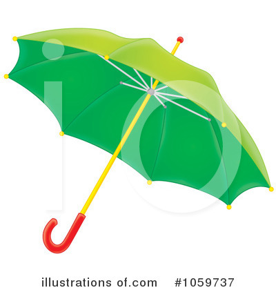 Royalty-Free (RF) Umbrella Clipart Illustration by Alex Bannykh - Stock Sample #1059737