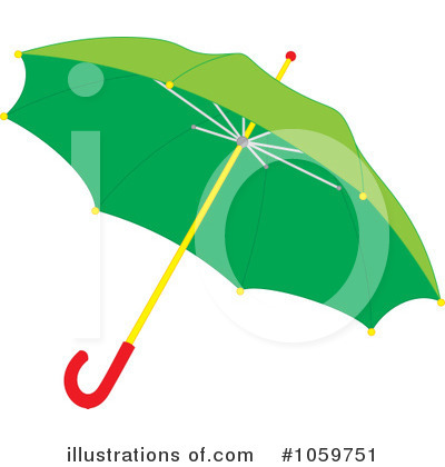 Royalty-Free (RF) Umbrella Clipart Illustration by Alex Bannykh - Stock Sample #1059751