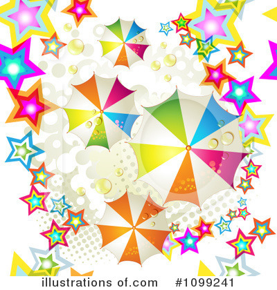 Royalty-Free (RF) Umbrella Clipart Illustration by merlinul - Stock Sample #1099241