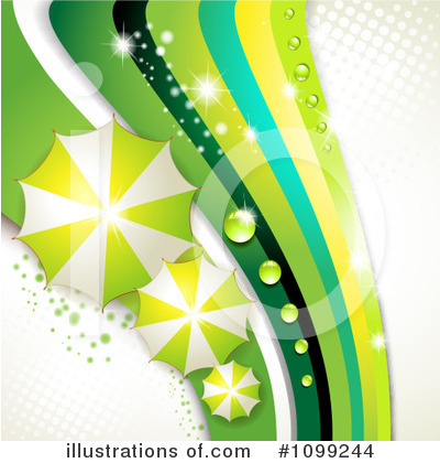 Royalty-Free (RF) Umbrella Clipart Illustration by merlinul - Stock Sample #1099244