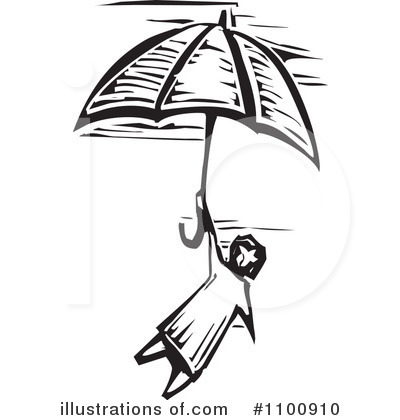 Royalty-Free (RF) Umbrella Clipart Illustration by xunantunich - Stock Sample #1100910