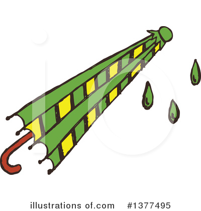 Royalty-Free (RF) Umbrella Clipart Illustration by Cherie Reve - Stock Sample #1377495