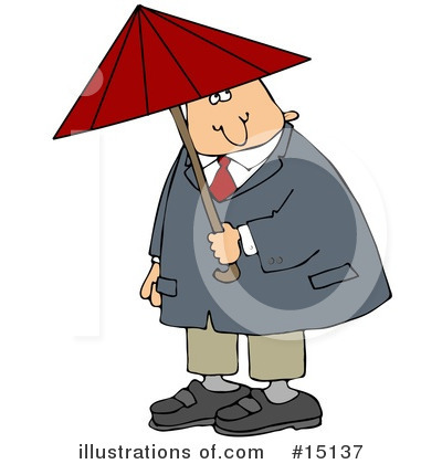 Royalty-Free (RF) Umbrella Clipart Illustration by djart - Stock Sample #15137