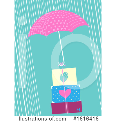 Royalty-Free (RF) Umbrella Clipart Illustration by BNP Design Studio - Stock Sample #1616416