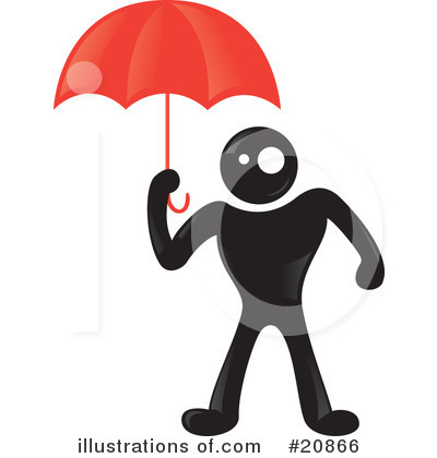 Royalty-Free (RF) Umbrella Clipart Illustration by Paulo Resende - Stock Sample #20866