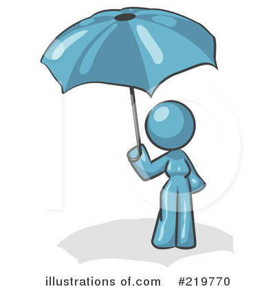Royalty-Free (RF) Umbrella Clipart Illustration by Leo Blanchette - Stock Sample #219770