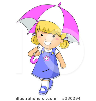 Royalty-Free (RF) Umbrella Clipart Illustration by BNP Design Studio - Stock Sample #230294