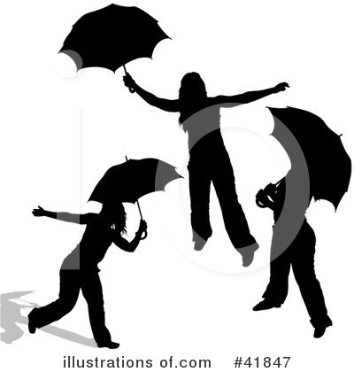 Royalty-Free (RF) Umbrella Clipart Illustration by dero - Stock Sample #41847