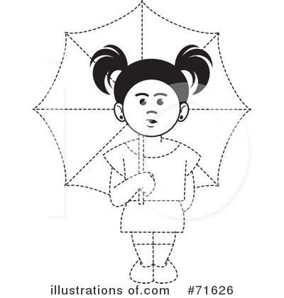 Royalty-Free (RF) Umbrella Clipart Illustration by Lal Perera - Stock Sample #71626