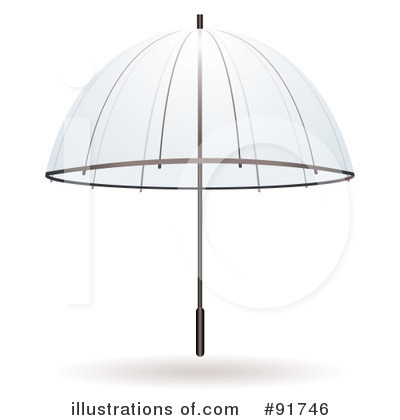 Royalty-Free (RF) Umbrella Clipart Illustration by michaeltravers - Stock Sample #91746