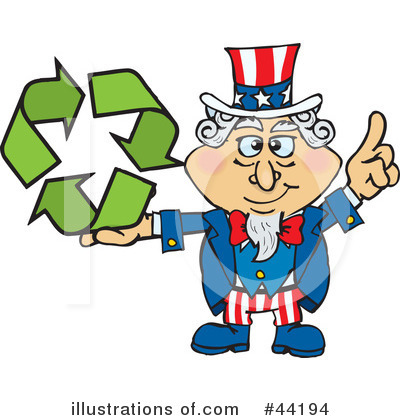 United States Clipart #44194 by Dennis Holmes Designs