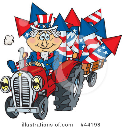 United States Clipart #44198 by Dennis Holmes Designs