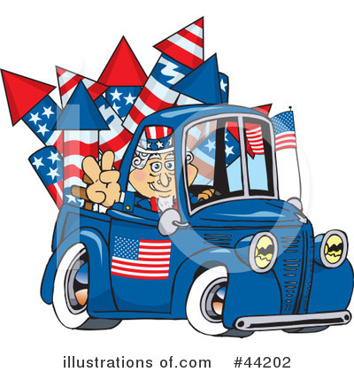 United States Clipart #44202 by Dennis Holmes Designs