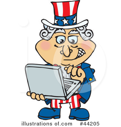 Computer Clipart #44205 by Dennis Holmes Designs