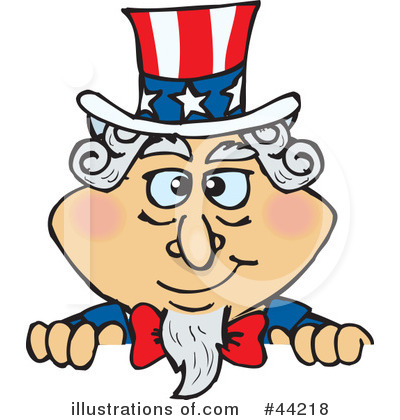 United States Clipart #44218 by Dennis Holmes Designs