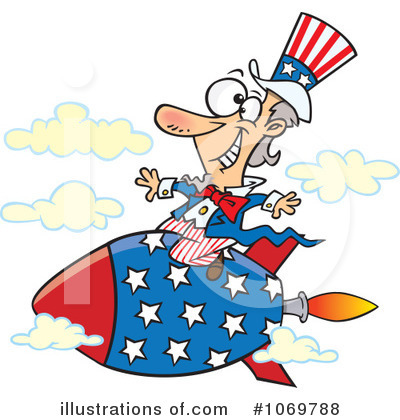 Royalty-Free (RF) Uncle Sam Clipart Illustration by toonaday - Stock Sample #1069788