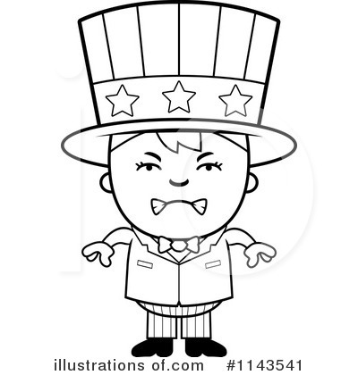 Royalty-Free (RF) Uncle Sam Clipart Illustration by Cory Thoman - Stock Sample #1143541