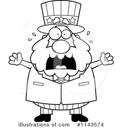 Royalty-Free (RF) Uncle Sam Clipart Illustration by Cory Thoman - Stock Sample #1143574