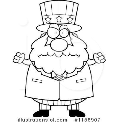 Royalty-Free (RF) Uncle Sam Clipart Illustration by Cory Thoman - Stock Sample #1156907